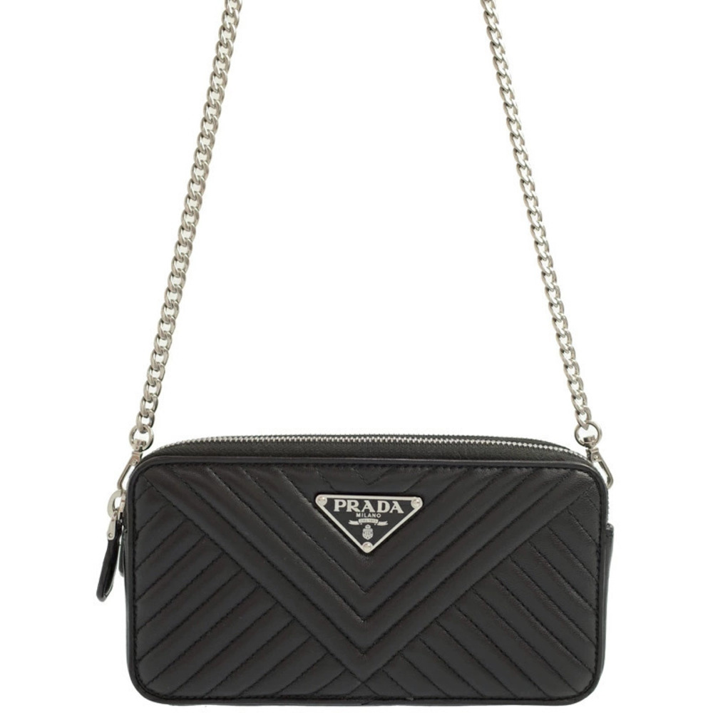 Prada Nappa Leather Shoulder Bag